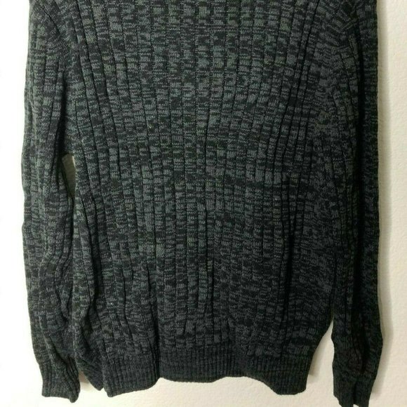 Men's Knit Zipper Casual Cardigan Sweater - Picture 2 of 5